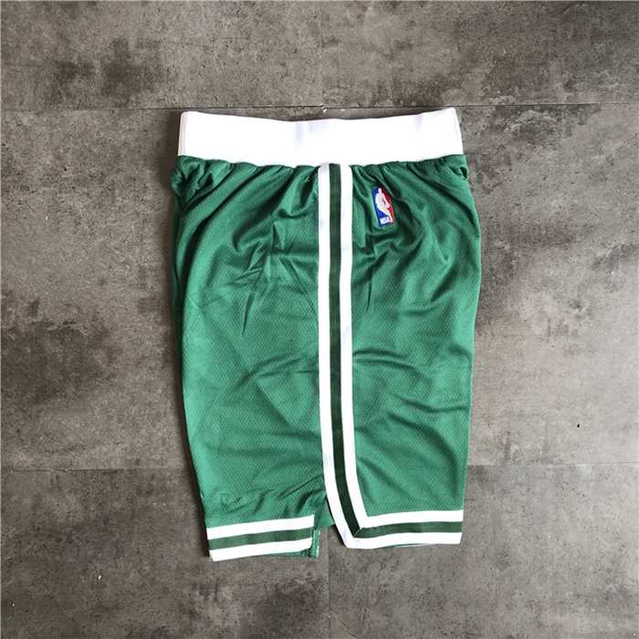 Boston Celtics Green Basketball Shorts 02