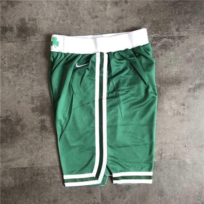 Boston Celtics Green Basketball Shorts 02