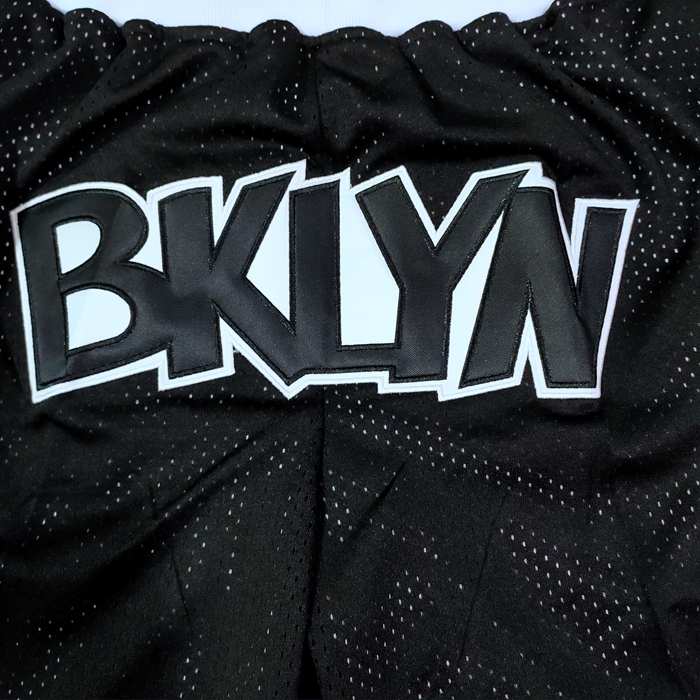 Brooklyn Nets Just Don Black Basketball Shorts