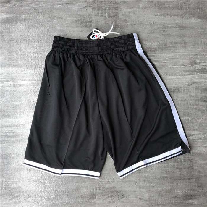 Brooklyn Nets Black Basketball Shorts