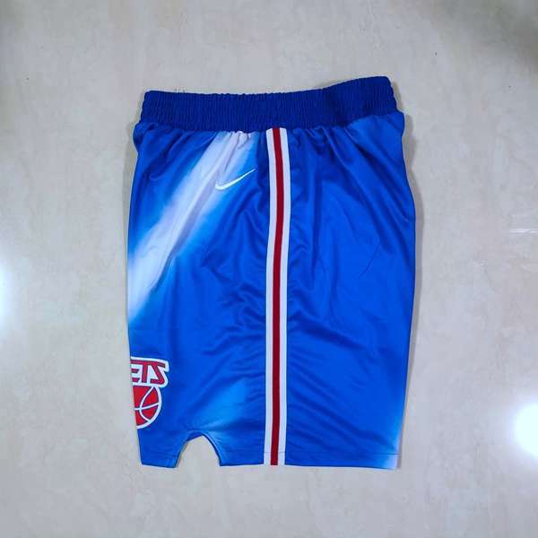 Brooklyn Nets Blue Basketball Shorts