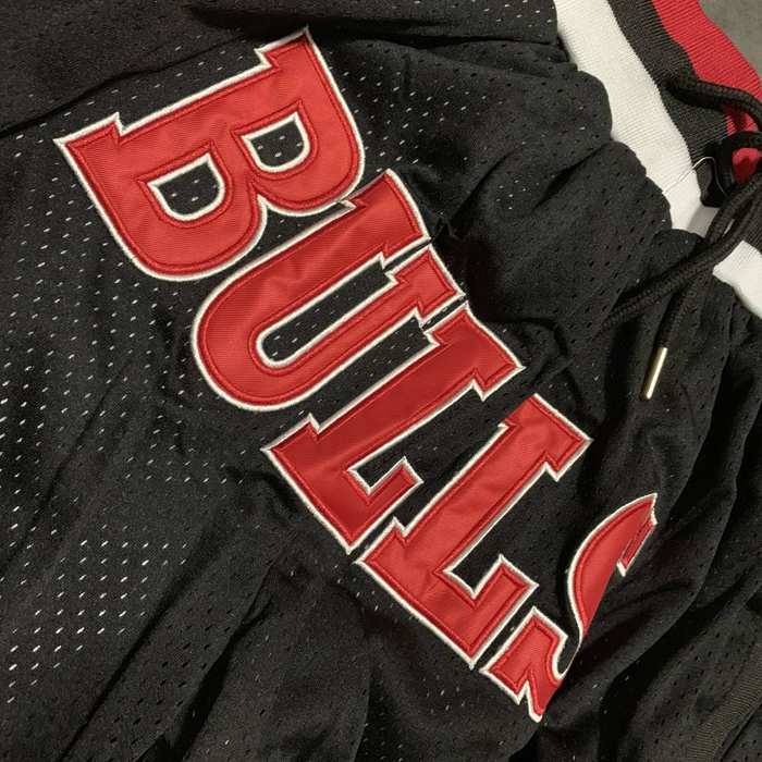 Chicago Bulls Just Don Black Basketball Shorts