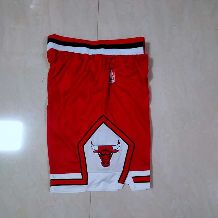 Chicago Bulls Red Basketball Shorts