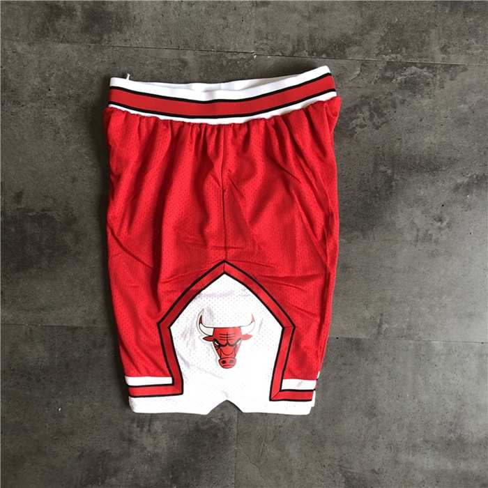 Chicago Bulls Red Classics Basketball Shorts