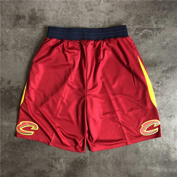 Cleveland Cavaliers Red Basketball Shorts