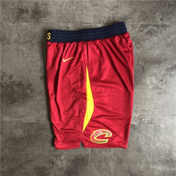 Cleveland Cavaliers Red Basketball Shorts