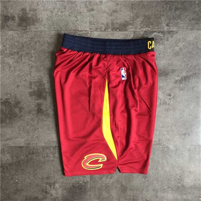 Cleveland Cavaliers Red Basketball Shorts