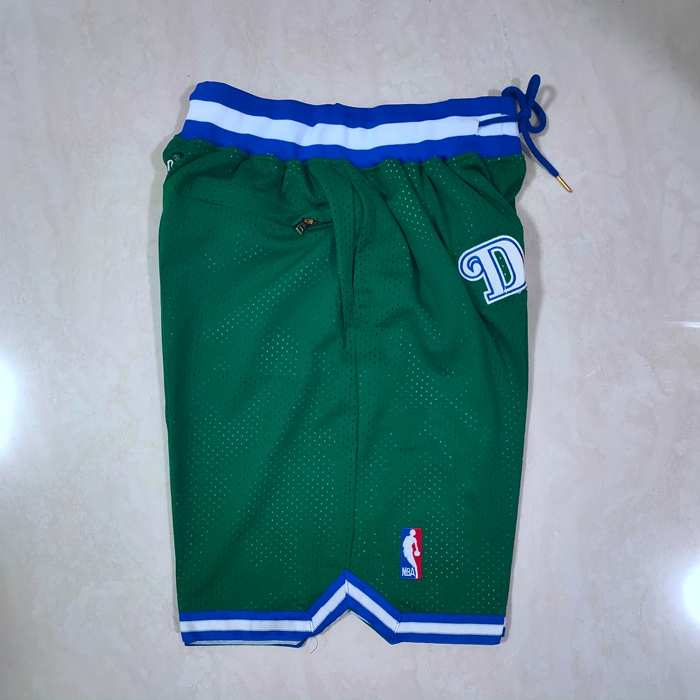 Dallas Mavericks Just Don Green Basketball Shorts