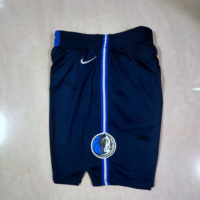 Dallas Mavericks Dark Blue Basketball Shorts 02