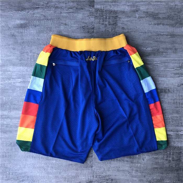 Denver Nuggets Just Don Blue Basketball Shorts