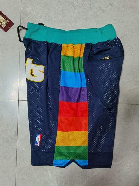 Denver Nuggets Just Don Dark Blue Basketball Shorts