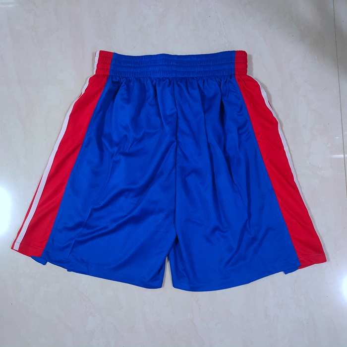 Detroit Pistons Blue Basketball Shorts