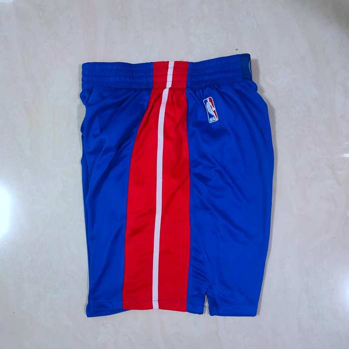 Detroit Pistons Blue Basketball Shorts