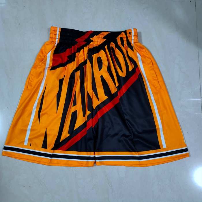 Golden State Warriors Mitchell&Ness Black Basketball Shorts