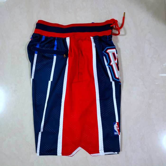 Houston Rockets Just Don Dark Blue Basketball Shorts