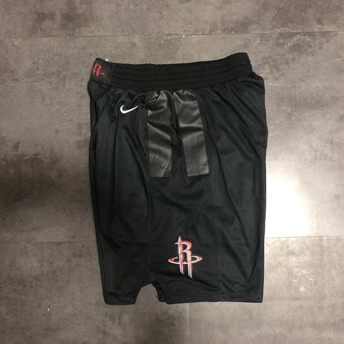 Houston Rockets Black Basketball Shorts