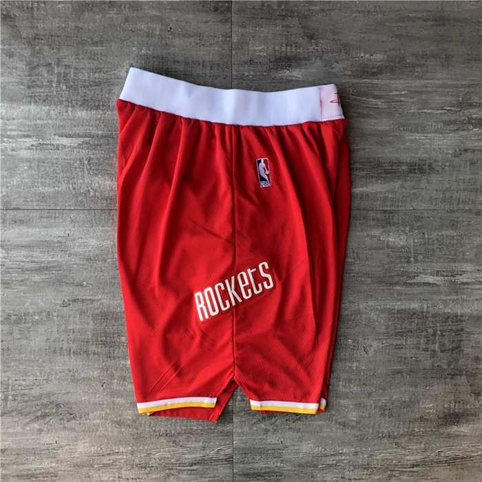 Houston Rockets Red City Basketball Shorts