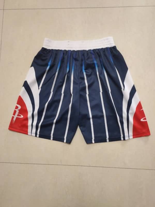 Houston Rockets Dark Blue Basketball Shorts