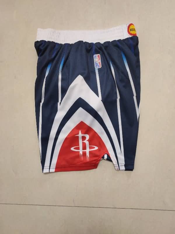 Houston Rockets Dark Blue Basketball Shorts