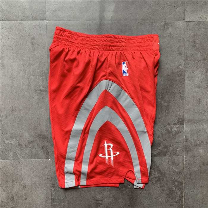 Houston Rockets Red Basketball Shorts