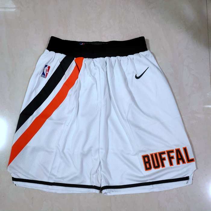 Los Angeles Clippers White Classics Basketball Shorts