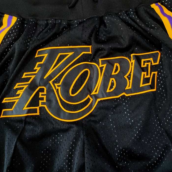 Los Angeles Lakers Just Don Black Basketball Shorts