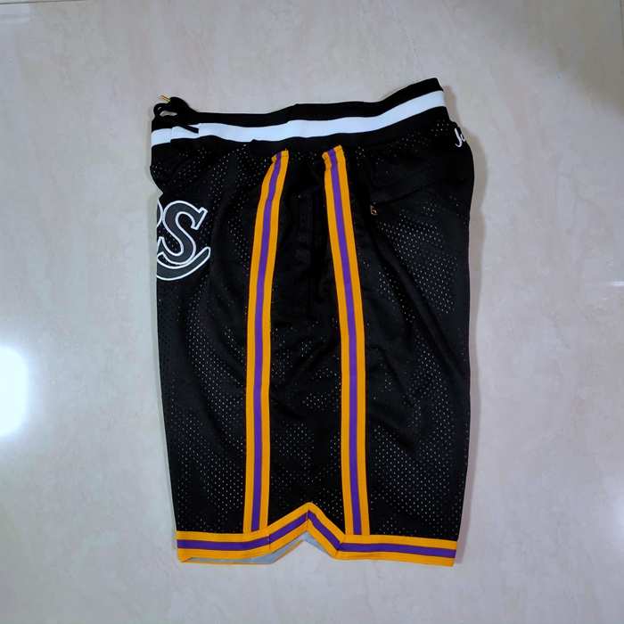 Los Angeles Lakers Just Don Black MVP Basketball Shorts