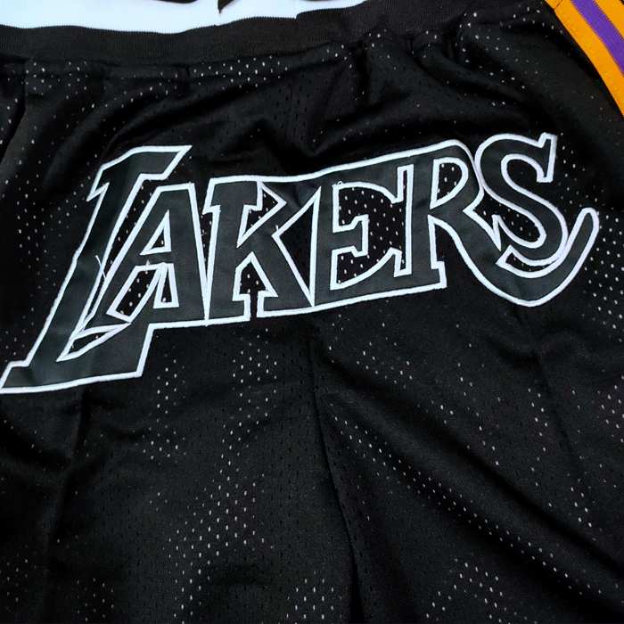 Los Angeles Lakers Just Don Black MVP Basketball Shorts