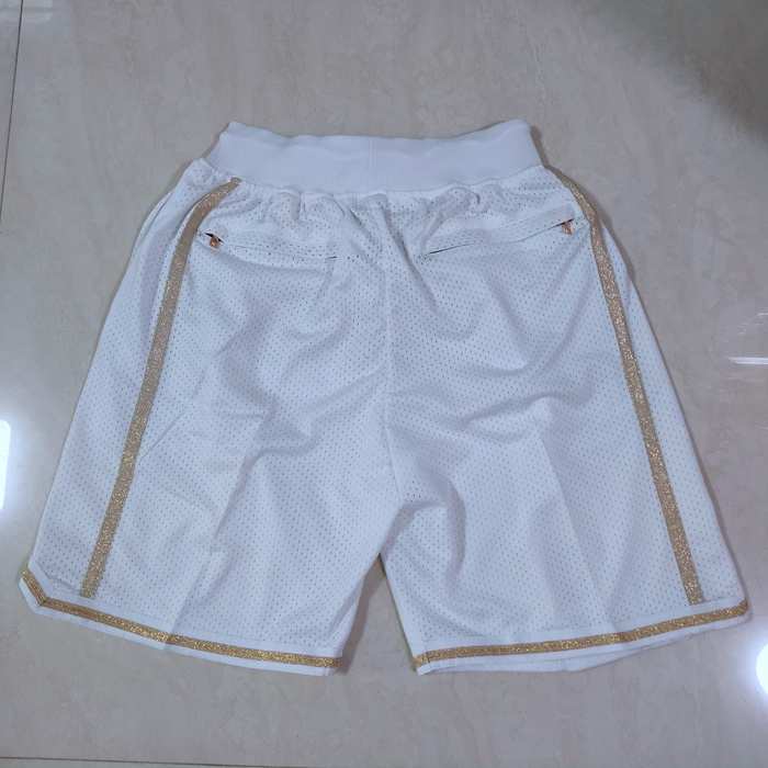 Los Angeles Lakers Just Don White MVP Basketball Shorts