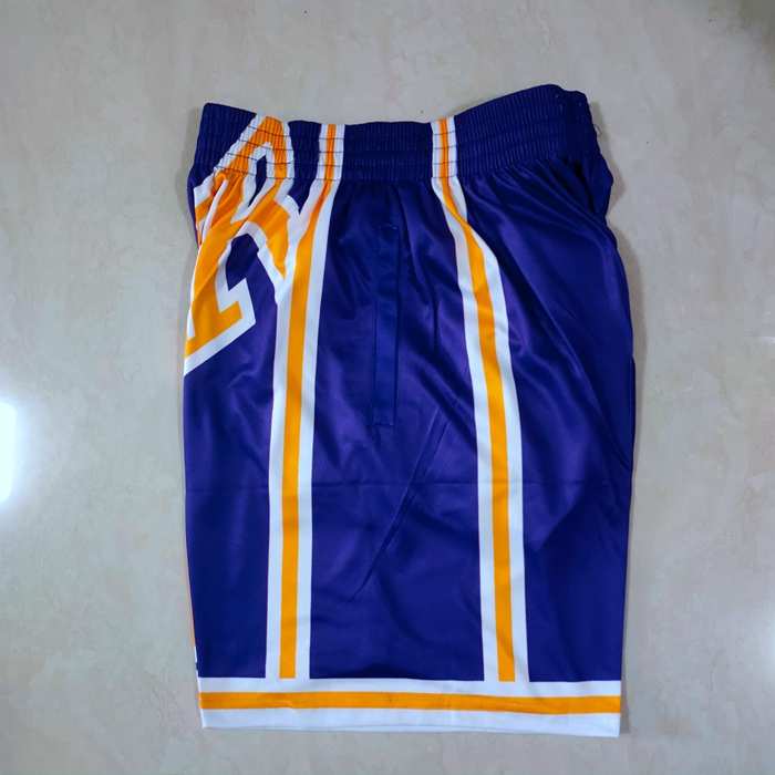 Los Angeles Lakers Mitchell&Ness Purple Basketball Shorts