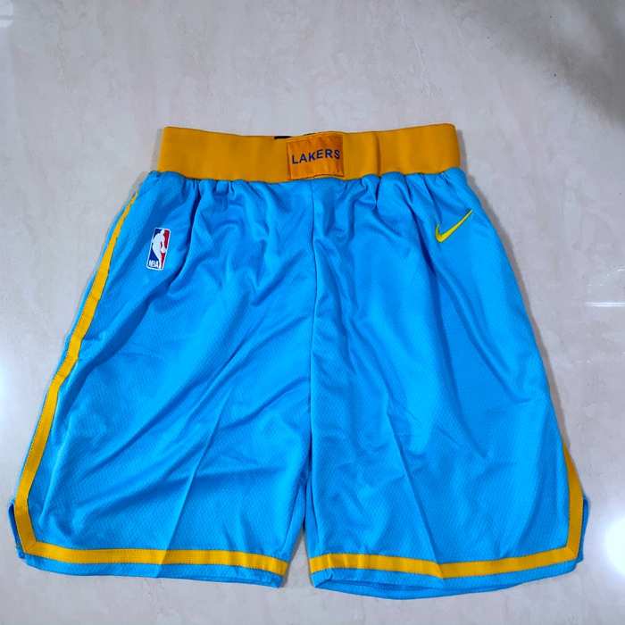 Los Angeles Lakers Blue Basketball Shorts