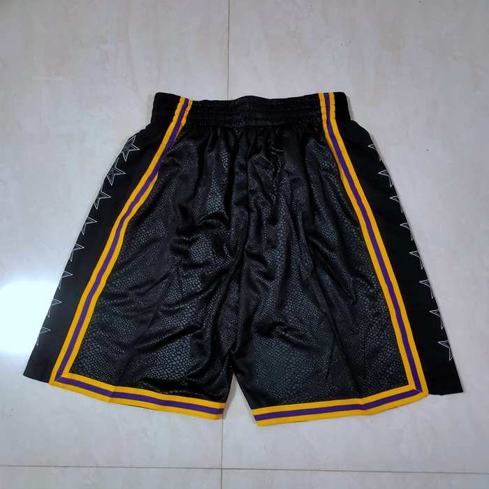 Los Angeles Lakers Black City Basketball Shorts