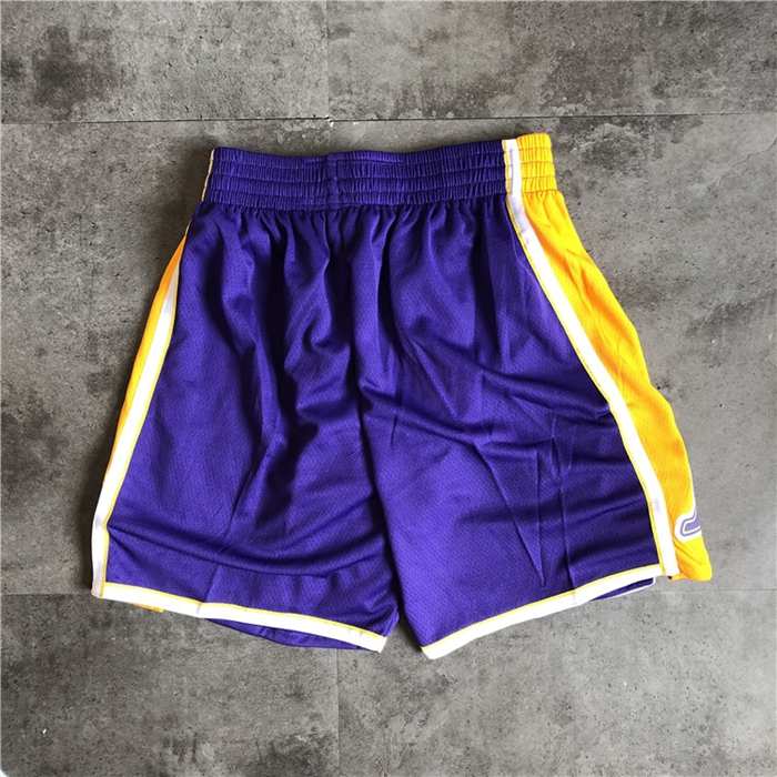 Los Angeles Lakers Purple Basketball Shorts