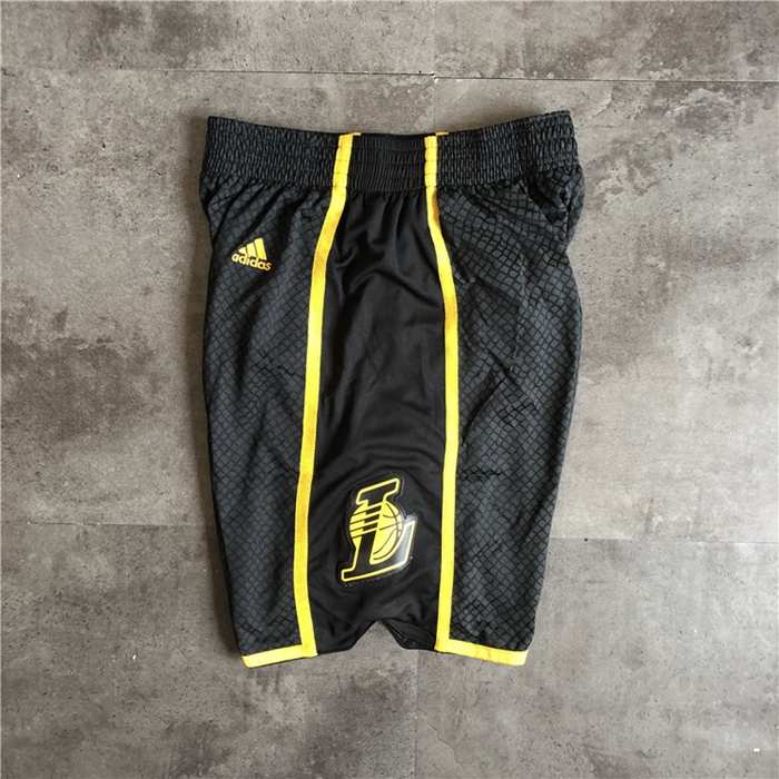 Los Angeles Lakers Black Classics Basketball Shorts