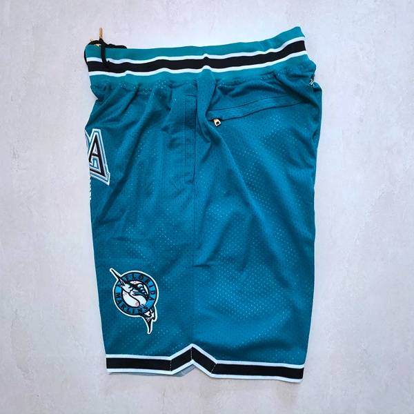 Miami Marlins Just Don Green MLB Shorts