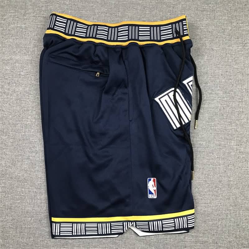 Memphis Grizzlies Just Don Dark Blue Basketball Shorts