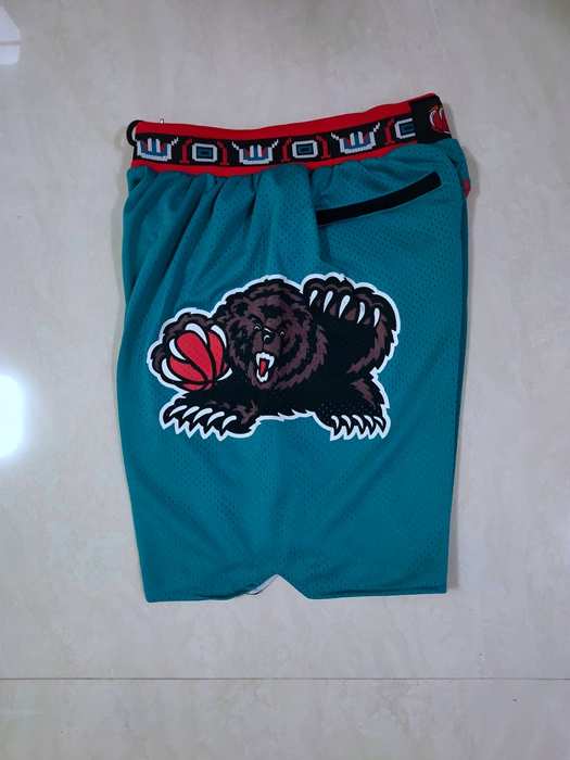 Memphis Grizzlies Just Don Green Basketball Shorts