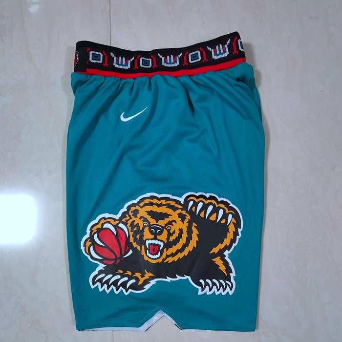 Memphis Grizzlies Green Basketball Shorts