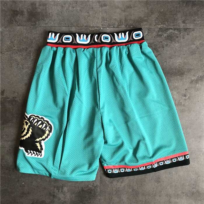 Memphis Grizzlies Green Classics Basketball Shorts