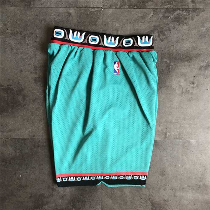 Memphis Grizzlies Green Classics Basketball Shorts