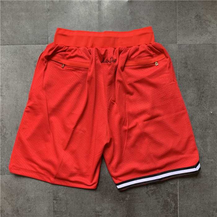 Miami Heat Just Don Red Basketball Shorts