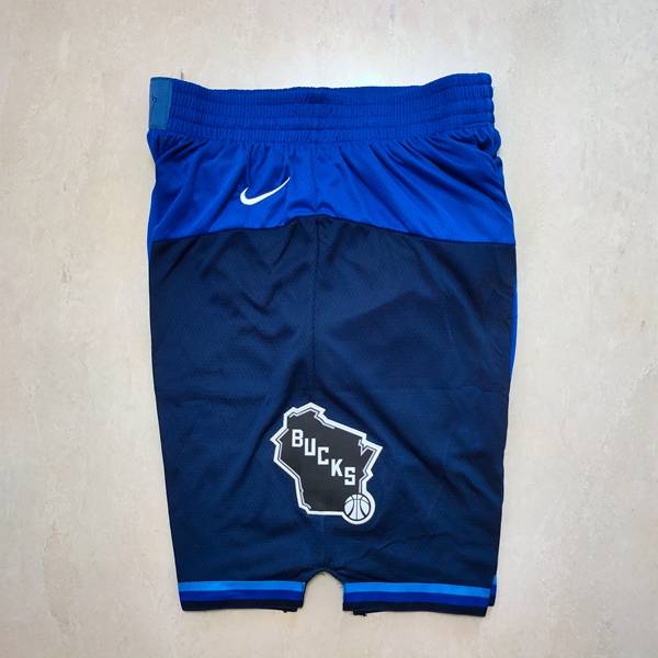 Milwaukee Bucks Blue City Basketball Shorts