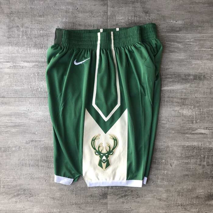 Milwaukee Bucks Green Basketball Shorts