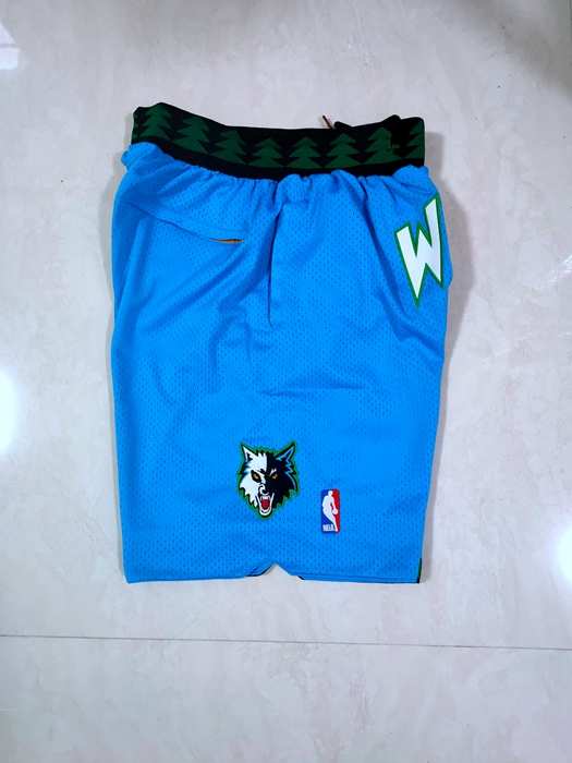 Minnesota Timberwolves Just Don Blue Basketball Shorts