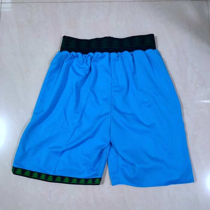 Minnesota Timberwolves Blue Basketball Shorts