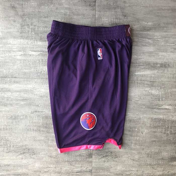 Minnesota Timberwolves Purple City Basketball Shorts