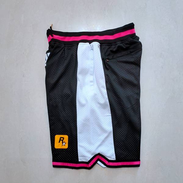 Movie Just Don Black Basketball Shorts 02