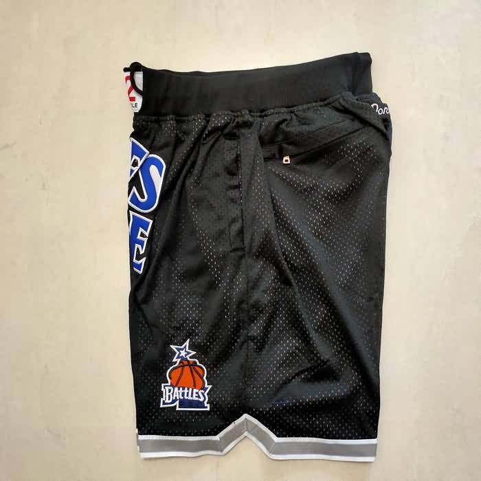 Movie Just Don Black Basketball Shorts 03