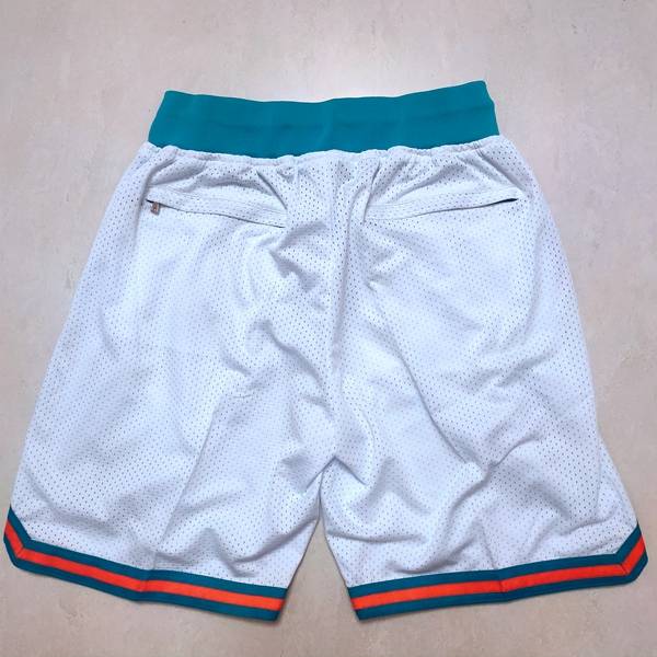 Movie Just Don White Basketball Shorts