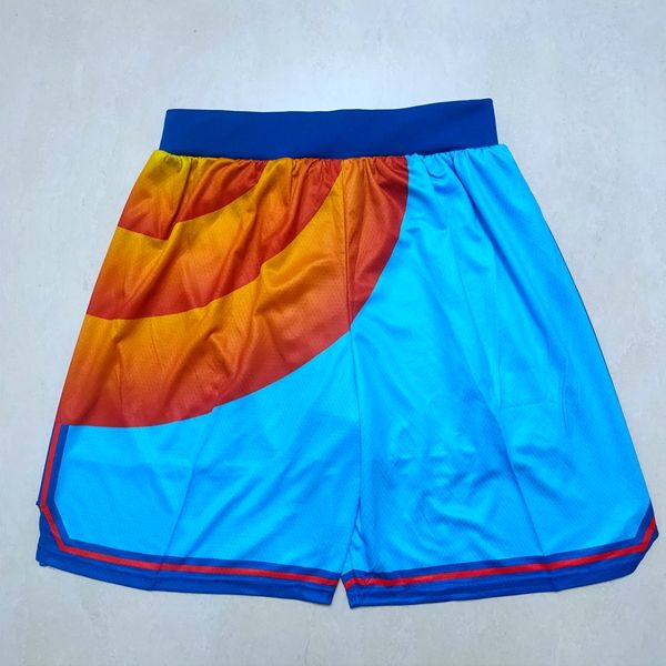 Movie Jam Space BlueBasketball Shorts